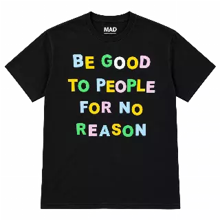 GOOD FOR NO REASON T-SHIRT BLACK