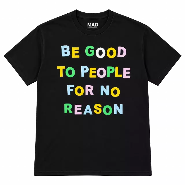 GOOD FOR NO REASON T-SHIRT BLACK