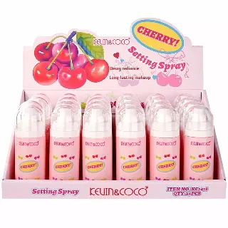 Kevin & Coco Cherry Setting Spray - Wholesale Display 24 Units (KC1418)