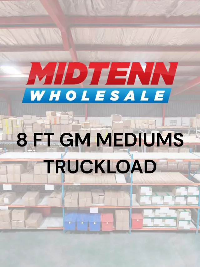 8 Foot GM Mediums Truckload