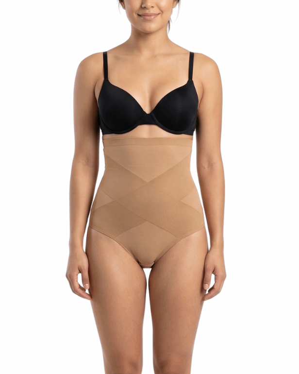 Mira Brief Shapewear — Mocha / XL