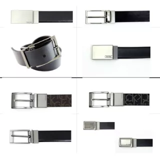 Calvin Klein men's leather belts assortment 18pcs.