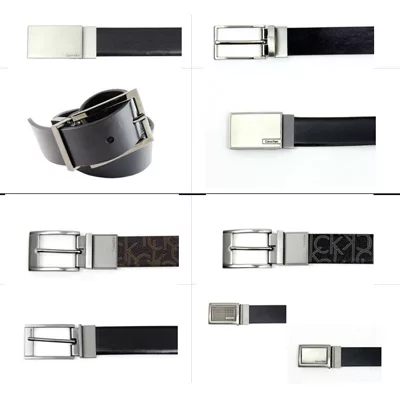 Calvin Klein men's leather belts assortment 18pcs.