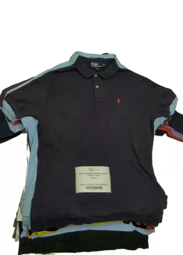 Recycle Ralph Tommy Lacoste Polos & Tees 45 pcs