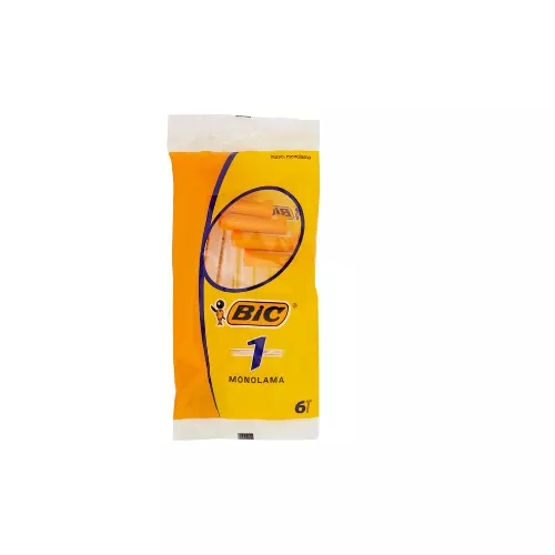 BIC Monolama Disposable Razors, 6 Count (Case of 20)