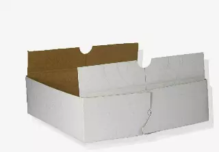 BX003 – 10”x10”x3” wax bottom thin cardboard box (100 pc) – “box”