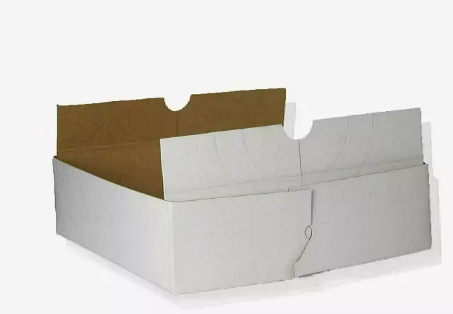 BX003 – 10”x10”x3” wax bottom thin cardboard box (100 pc) – “box”