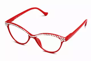 R6050 Rhinestones reding glasses — +2.00(1dz)