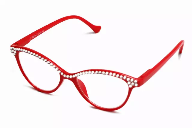 R6050 Rhinestones reding glasses — +2.00(1dz)