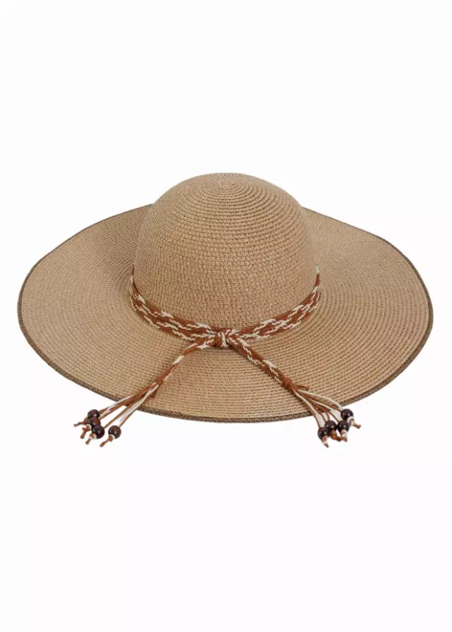 Max Studio Beaded Band Floppy Hat — TOAST