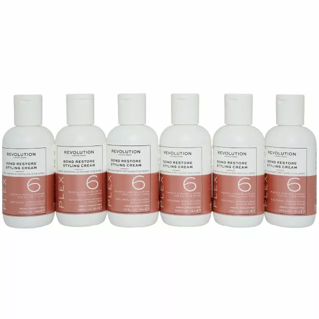 Revolution Haircare Plex Step 6 Bond Restore Styling Cream - Wholesale 6 Units (1454964)