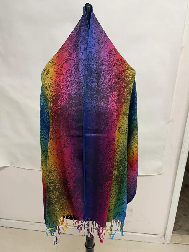 GB142 RAINBOW PASHMINA