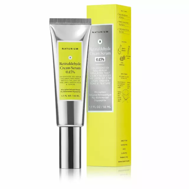 WHOLESALE NATURIUM RETINALDEHYDE CREAM SERUM 0.15%, 1.7 OZ - 48 PIECE LOT