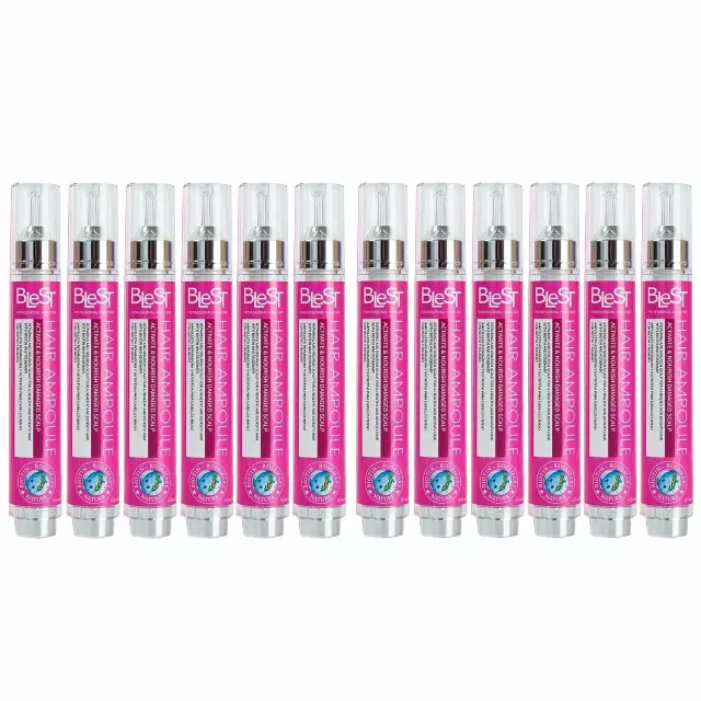 Blest Hair Ampoule Activate & Nourish Damage Scalp - Wholesale Display 12 Units (BTA-04)