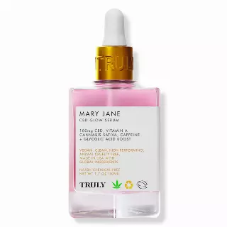 WHOLESALE TRULY MARY JANE CBD GLOW SERUM 1.7 OZ - 48 PIECE LOT