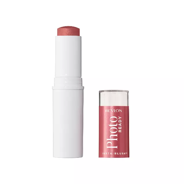 Revlon PhotoReady Insta-Blush Stick for Cheeks, Creamy & Blendable Makeup, Packaging May Vary, 320 Berry Kiss, 0.31 oz