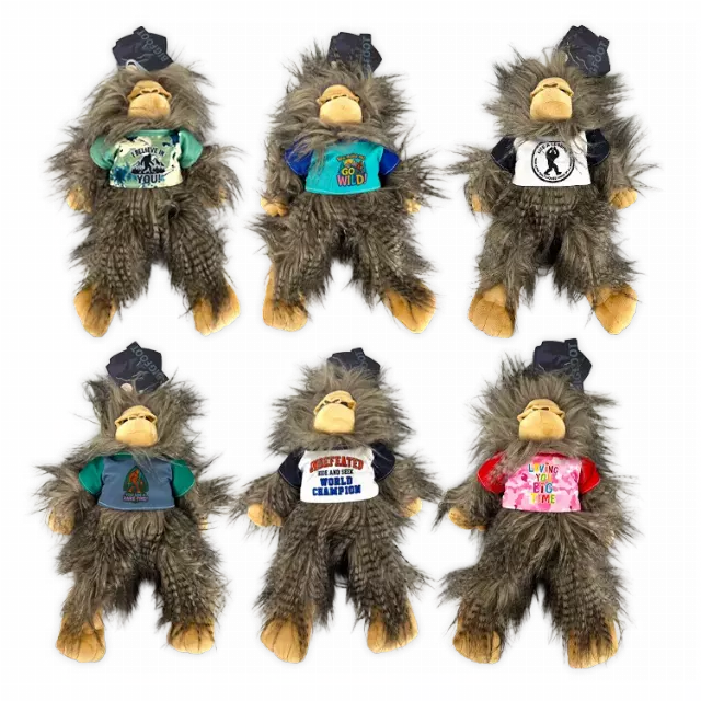 Bigfoot Plush - 6 Pieces Per Pack 26148