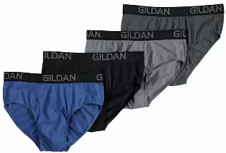 #0M-446-G Men’s Gildan Cotton Stretch Briefs – 2XL -$5.00 per 4 pack (2 Packs)