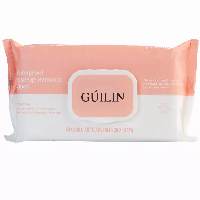 Guilin Waterproof Makeup Remover Wipes - Wholesale 24 Units (GUIWAREW)