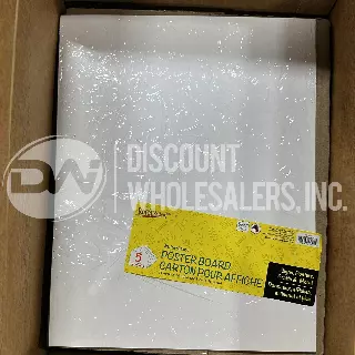 Royal Brites White Poster Boards 11" x 14" White 5 Pack Set For Crafts Art (70 Pcs Lot)