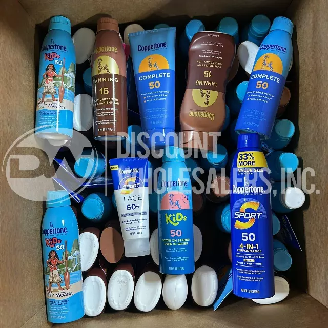 Coppertone Assorted sun care lot · 80 units