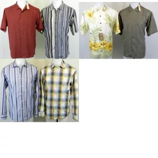 Tommy Bahama Men's l/s button front shirts 24pcs.