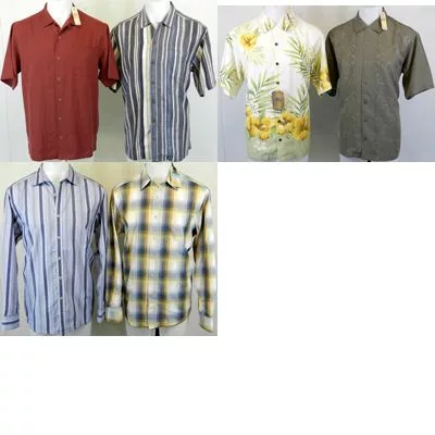 Tommy Bahama Men's l/s button front shirts 24pcs.