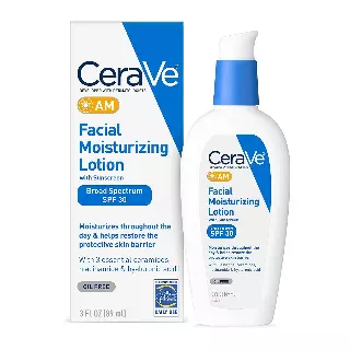 WHOLESALE CERAVE AM FACIAL MOISTURIZING LOTION SPF 30, 3 OZ - 48 PIECE LOT