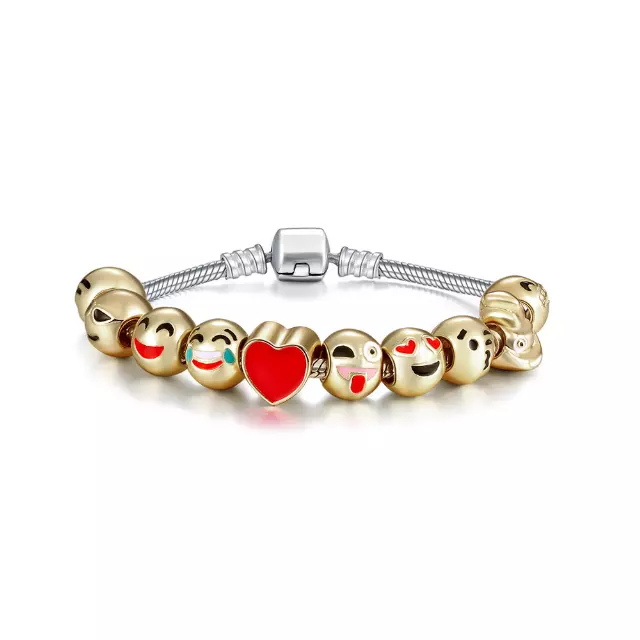 Emoji Charm Bracelets — 10 Beads
