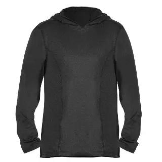 Men's Long Sleeve Hooded Sweatshirt- Style #GMS905- $10.00/ Unit MINIMUM 24 PCS — Black