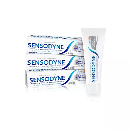 Sensodyne Extra Whitening, Cool Mint - 4oz (3-Pack)
