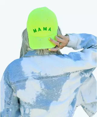 Quality Mom Hat - 12 Pcs Total — Lime / 12 Pcs