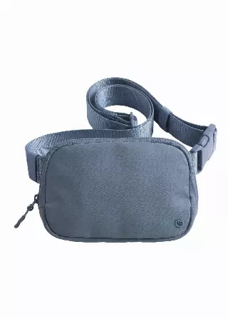 Joan & David Sport Nylon Passport Belt Bag — 136-DENIM