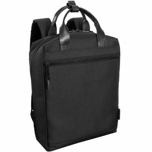 Boarding Pass The 18” Metro 1680 Denier Nylon Backpack — Black