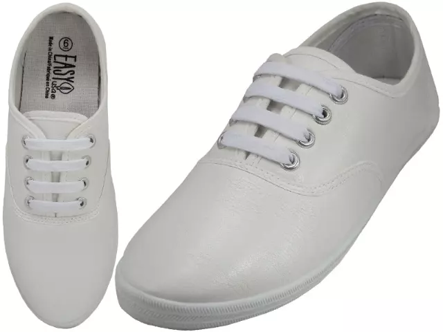 S446L-W - Wholesale Women's "Easy USA" Comfortable Casual Soft Action Leather Upper Casual Shoes