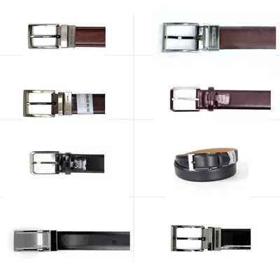 Geoffrey Beene men's leather belts assortment 12pcs.