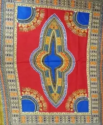 432D -ON SALE!!! Dashiki 2 pc Pant Set - $12.5 Each (3 pcs per pack) — Free Size / Red