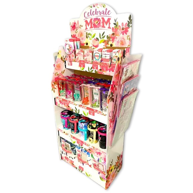 Mothers Day Celebrate Mom Assortment Floor Display - 96 Pieces Per Retail Ready Display Kit 88430