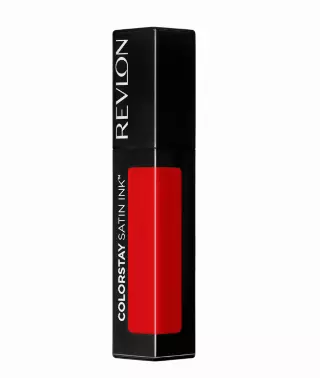 Revlon ColorStay Satin Ink Long Lasting Lipstick with Vitamin E, 014 Smokin’ Hot, 0.17 fl oz
