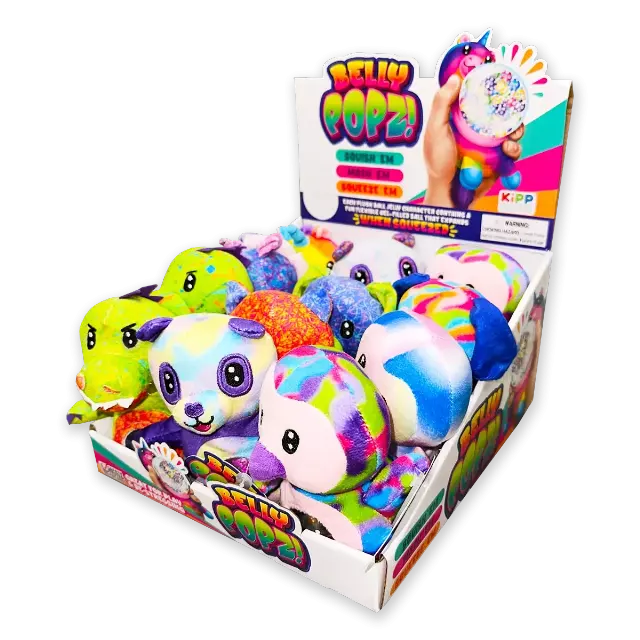 Belly Popz Plush Toy - 12 Pieces Per Display 23752