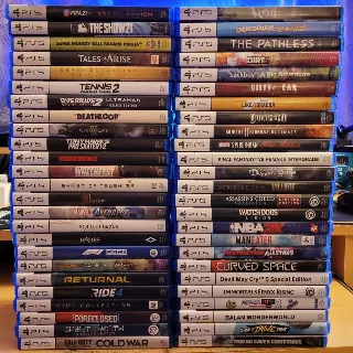 Ps5,4 and 3 CD pallets