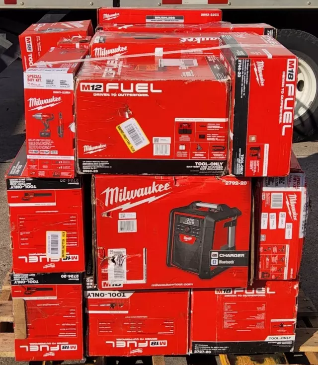 Home Depot Tool Pallets · 35-40 units · mixed condition