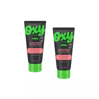 OXY Acne Medication Maximum Action Face Wash, 5oz (Pack of 2)