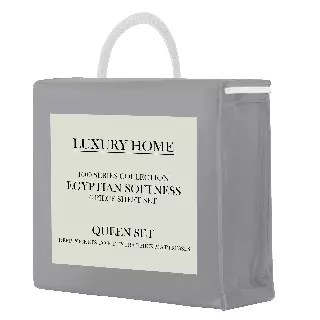Ultra Soft Bed Sheet Set (6-Piece) — Gray / King