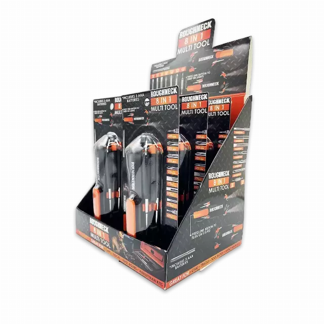 Multi-Tool 8-In-1 with Lights - 6 Pieces Per Retail Ready Display 25116
