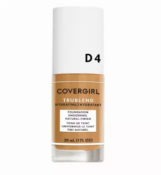 COVERGIRL truBlend Liquid Foundation Makeup Classic Tan D4, 1 oz (packaging may vary)