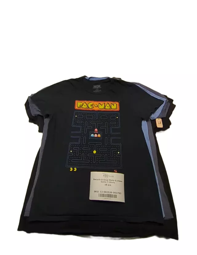 Recycle & Good Mario & Video Game T-Shirts 28 pcs