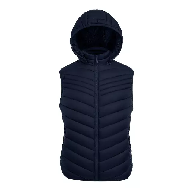 Men’s Solid Full Zip Puffer Vest with Hood - Style #MV807 - $10.90/Unit MINIMUM 12 PCS - PLEASE SEE DESCRIPTION - S-2XL — Dark Brown
