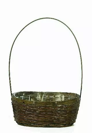 MS1132DK – 10” double pot holder (fits 2-4” pots) w/Liner-“each” Min 12 pcs – Case 40 pcs