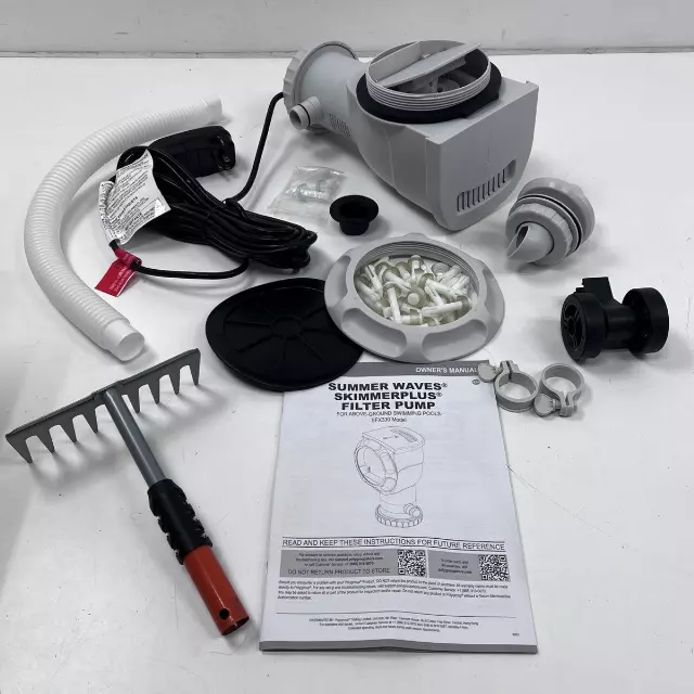 Summer Waves SkimmerPlus SFX330 Filter Pump Above Ground Pool Parts Lot